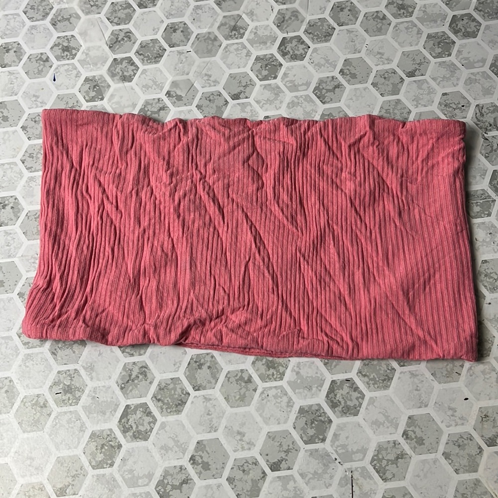 Topshop Sz 8 Pink Elastic Tube Top